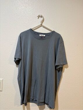 CDLP Men's Slate Gray Crew Neck Short Sleeve Tee